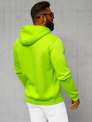 Ανδρικό Φούτερ με Κουκούλα γαλαζοπράσινο OZONEE JS/2008/72Z