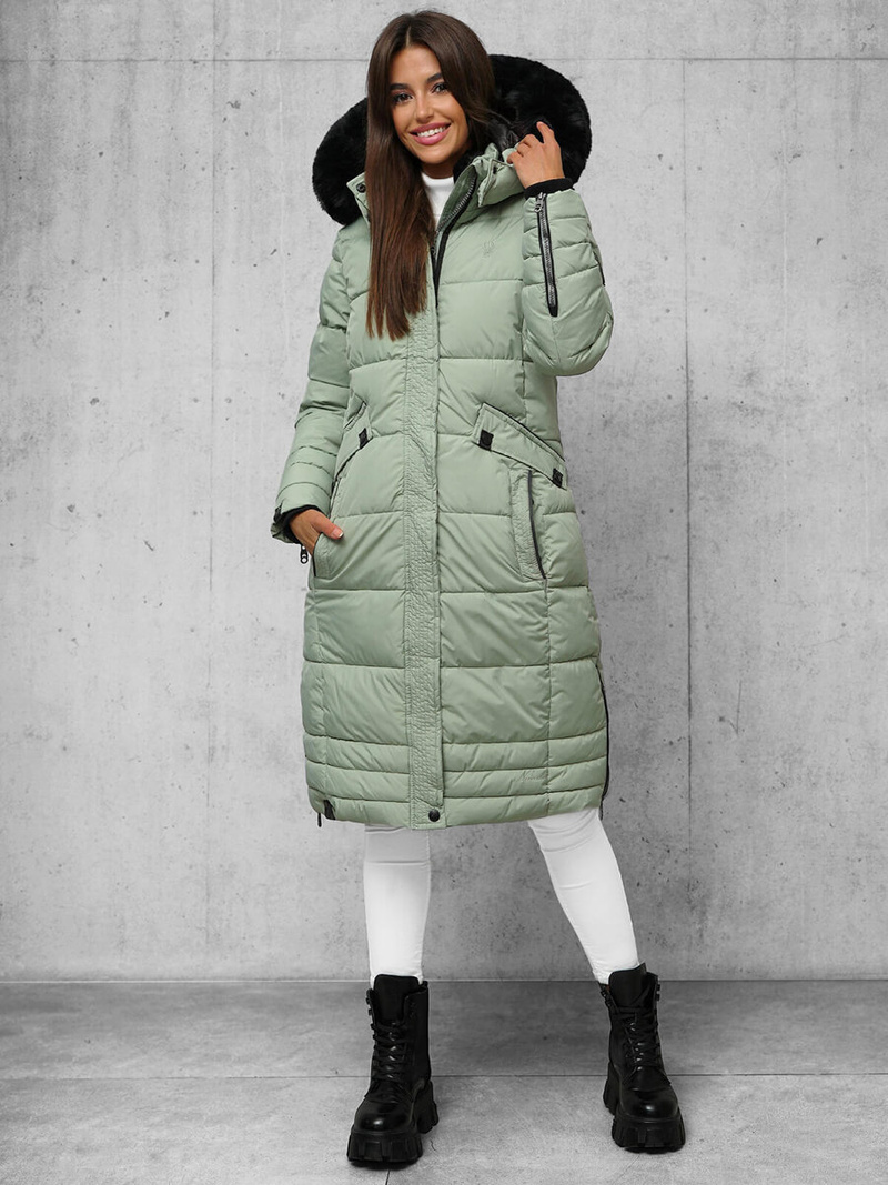 Γυναικείο μπουφάν mέντα OZONEE O/W377