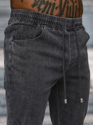 Ανδρικό παντελόνι jogger γραφίτη OZONEE NB/MP0272GS