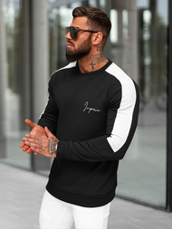 Ανδρικό Φούτερ Μαύρος OZONEE O/P2033Z