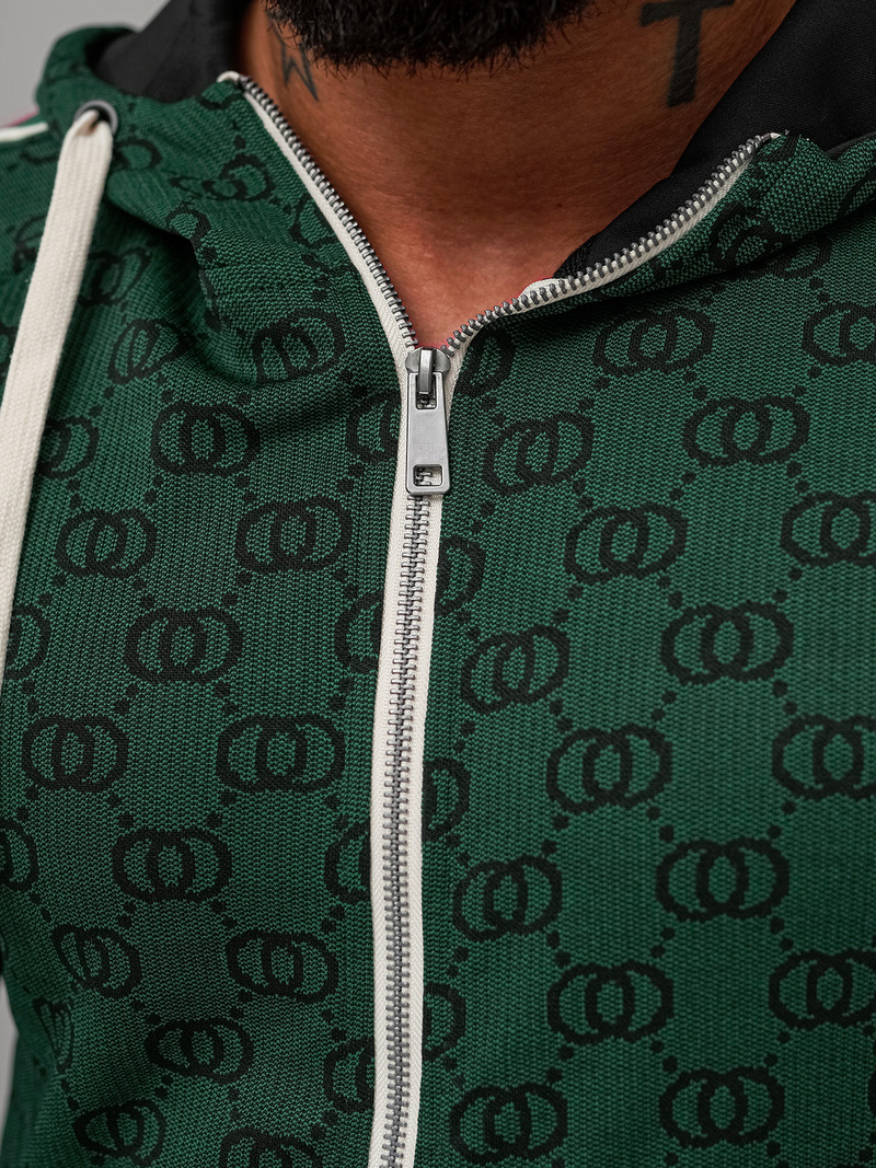 Ανδρικό σετ φόρμας Πράσινος OZONEE O/FF5111AB