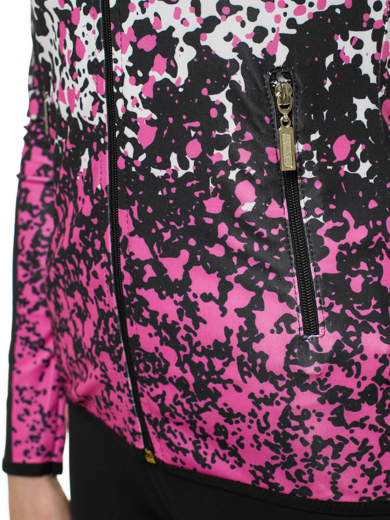 Γυναικείο σετ φόρμας δύο κομματιών ανοιχτό-ροζ OZONEE O/20401