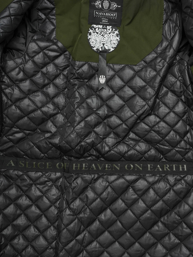 Γυναικείο μπουφάν χακί OZONEE O/W377