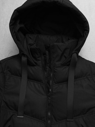 Γυναικείο μπουφάν μαύρο OZONEE JS/5M3251/392Z