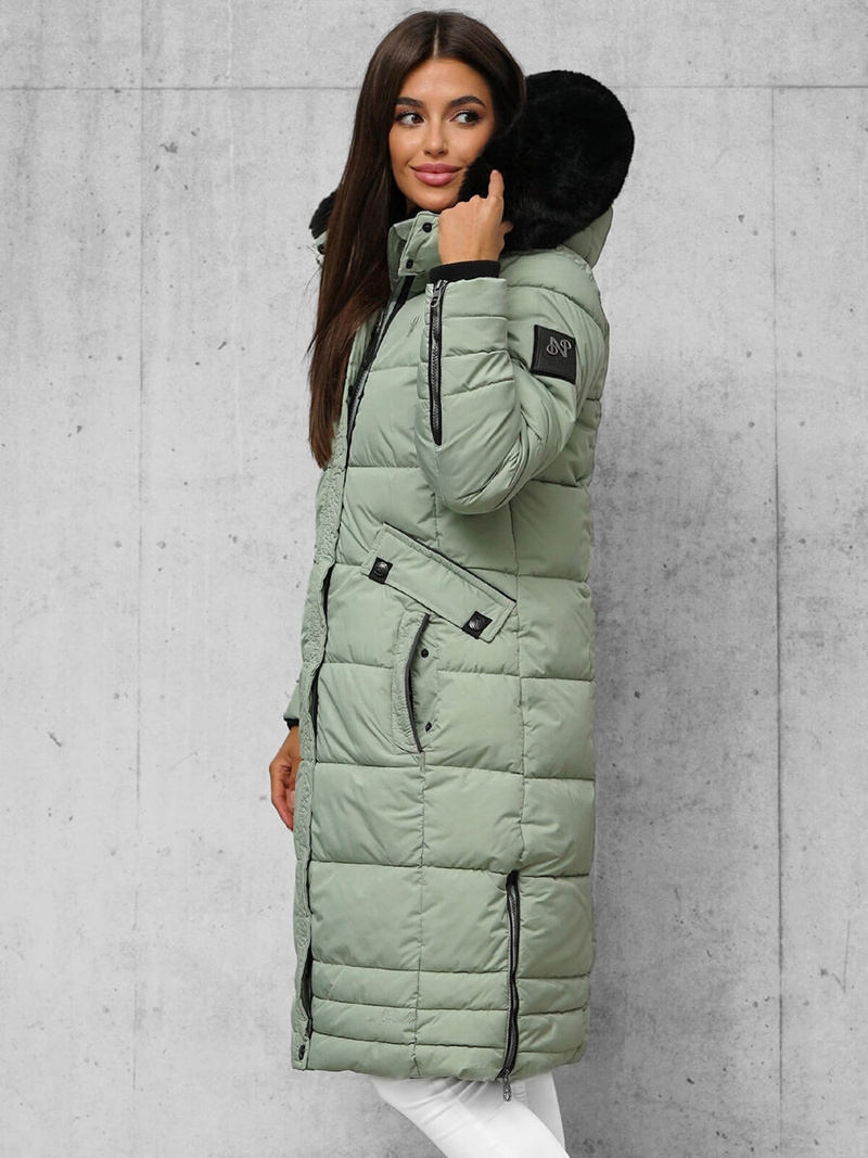 Γυναικείο μπουφάν mέντα OZONEE O/W377