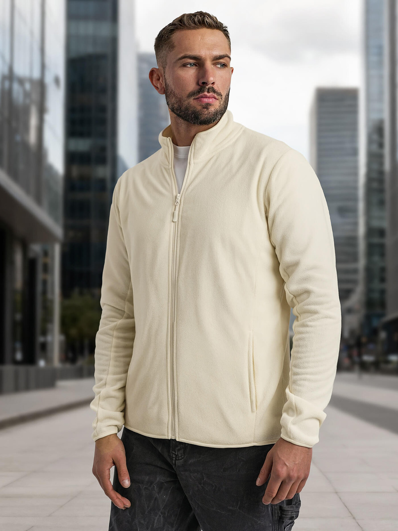 Ανδρικό Φούτερ eκρού OZONEE JS/HH016/1