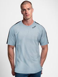 Ανδρικό μπλουζάκι ανοιχτό-μπλε OZONEE O/QQ1195Z