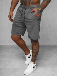 Ανδρικό σόρτς φόρμας γραφίτη OZONEE JS/8K1551/5