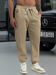 Ανδρικό σετ φόρμας mπεζ OZONEE O/3C582AB