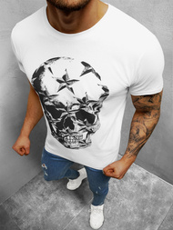 Ανδρικό μπλουζάκι λευκό OZONEE O/1296