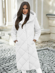 Γυναικείο μπουφάν λευκό OZONEE JS/5M3173/281Z