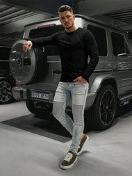 Ανδρικά τζιν Γαλάζιο OZONEE O/EM8889Z