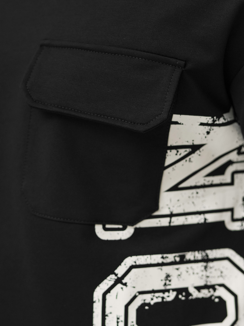 Ανδρικό σετ φόρμας μαύρο OZONEE JS/27C6531/3