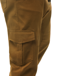 Ανδρικό παντελόνι jogger κάμελ OZONEE A/404