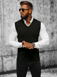 Ανδρικό πουλόβερ μαύρο OZONEE NB/MM6005/4Z