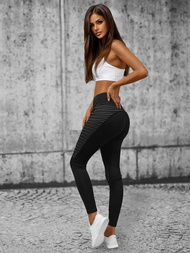 Γυναικείο κολάν μαύρο OZONEE O/YY9273