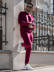 Ανδρικό σετ φόρμας mαρόν OZONEE O/12130Z