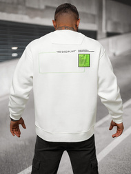 Φούτερ λευκό OZONEE O/SWE23022