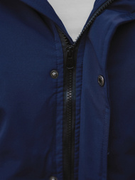 Ανδρικό χειμερινό μπουφάν ναυτικό μπλε OZONEE JS/M2019/215