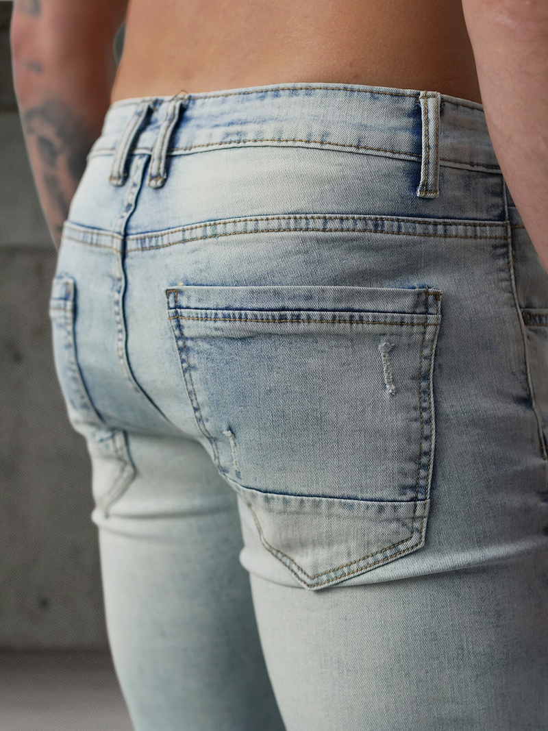 Ανδρικά τζιν Γαλάζιο OZONEE O/EM8889