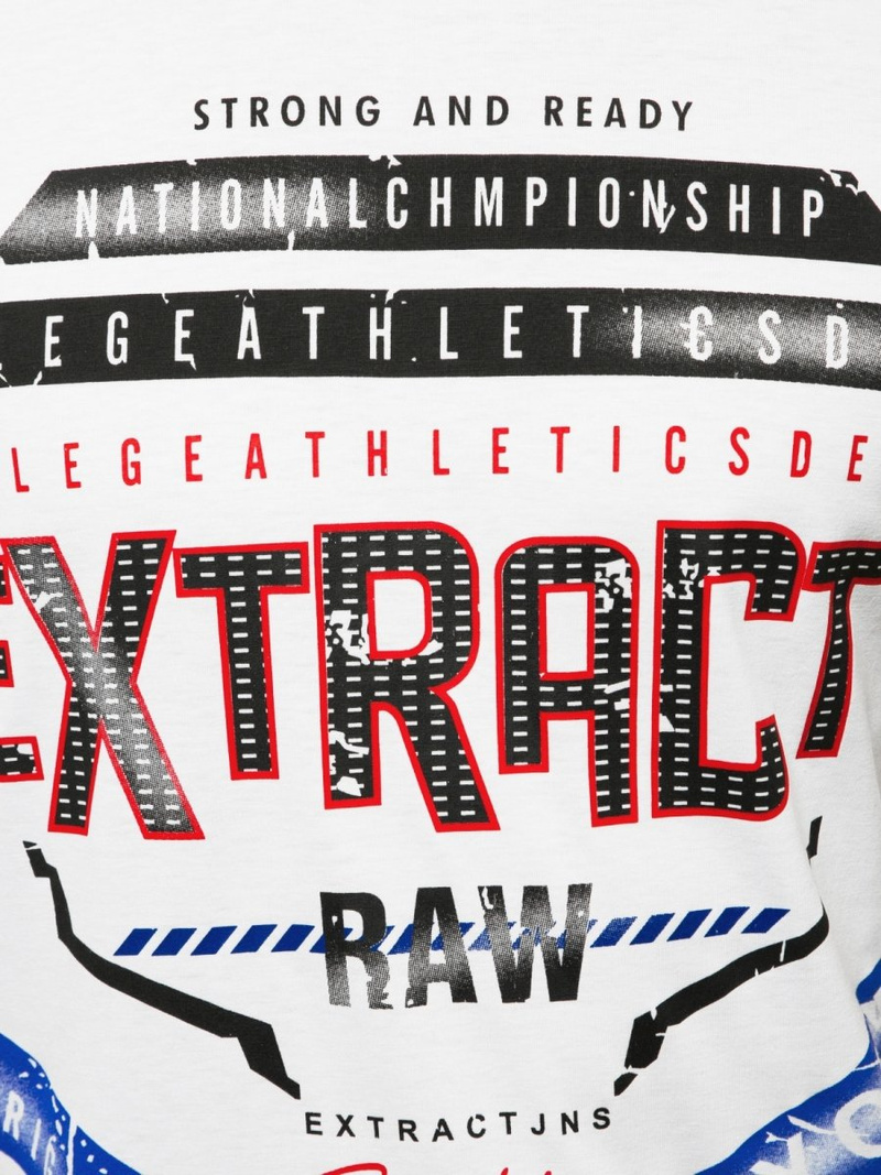 Ανδρικό μπλουζάκι λευκό OZONEE JS/SS10963