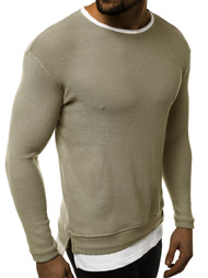 Ανδρικό Φούτερ ανοιχτό-χακί OZONEE MACH/2139/19