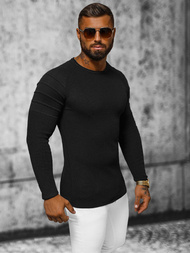 Ανδρικό πουλόβερ μαύρο OZONEE L/2500