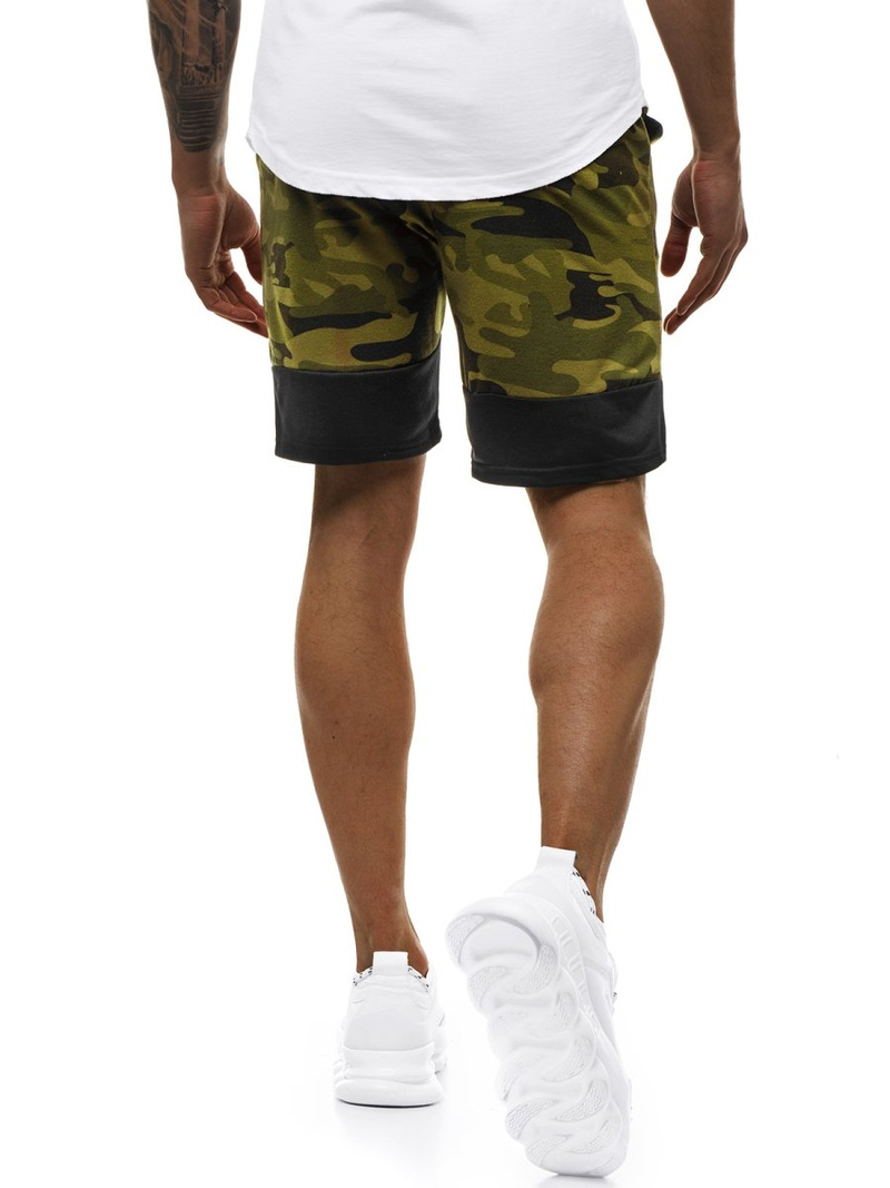 Ανδρικό σόρτς πράσινο OZONEE JS/KK300158