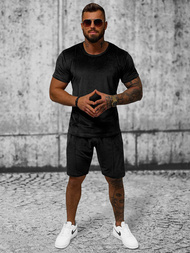 Ανδρικό σετ φόρμας μαύρο OZONEE O/12133Z