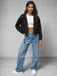 Γυναικείο μπουφάν mαύρος OZONEE O/G118