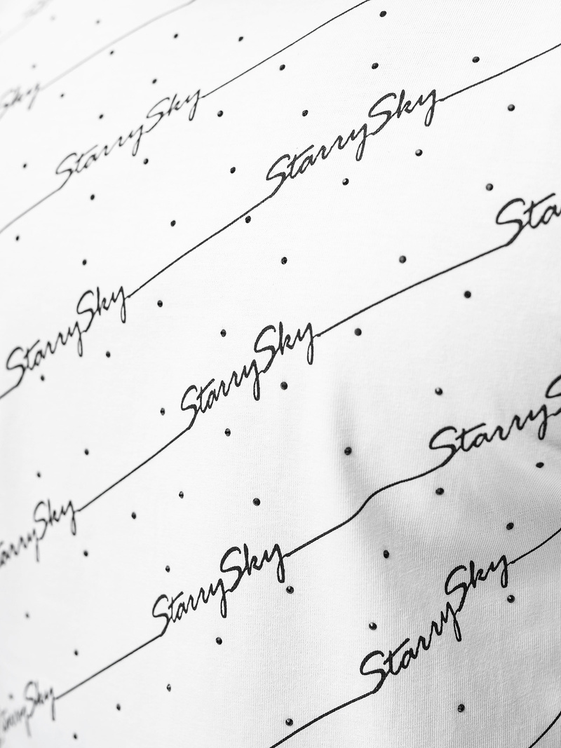 Ανδρικό μπλουζάκι λευκό OZONEE O/QQ1323