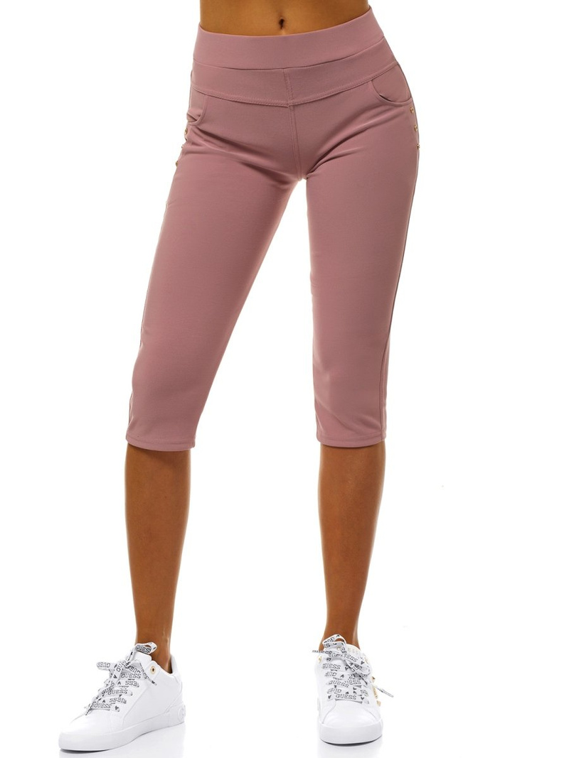 Γυναικείο κοντό κολάν ροζ OZONEE JS/1041/A16