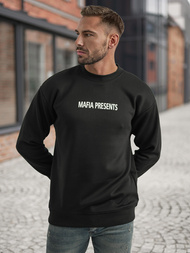 Ανδρικό Φούτερ μαύρο OZONEE JS/65B3919/3