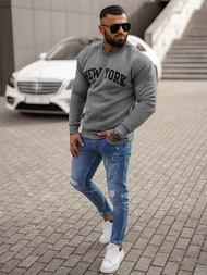 Ανδρικό Φούτερ γραφίτη OZONEE JS/8B1362/5