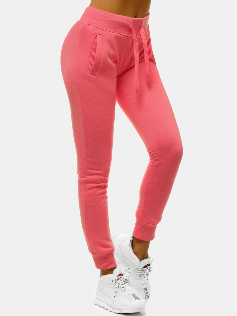 Γυναικείο παντελόνι φόρμας κοράλλι OZONEE JS/CK01/37
