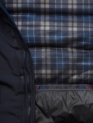 Ανδρικό χειμερινό μπουφάν ναυτικό μπλε OZONEE JS/5M718/215