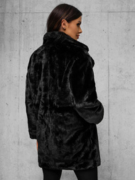 Γυναικείο μπουφάν μαύρο OZONEE JS/11Z8168Z