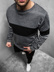 Ανδρικό Φούτερ γραφίτη OZONEE JS/JZ11039Z