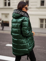 Γυναικείο μπουφάν Πράσινος OZONEE JS/5M3188/238Z