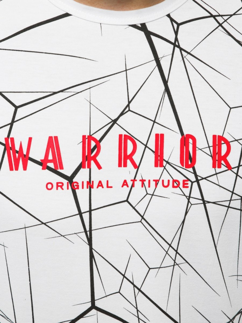 Ανδρικό μπλουζάκι λευκό OZONEE JS/SS10935