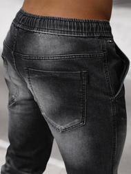 Ανδρικό παντελόνι jogger mαύρος OZONEE NB/MP0115N
