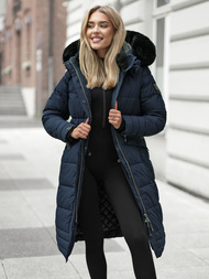 Γυναικείο μπουφάν ναυτικό μπλε OZONEE O/W377