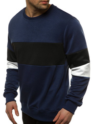 Ανδρικό Φούτερ ναυτικό μπλε OZONEE JS/JZ11039