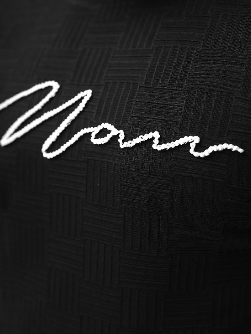 Ανδρικό μπλουζάκι μαύρο OZONEE O/QS11628