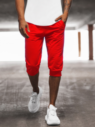 Ανδρικό σόρτς φόρμας Κόκκινο OZONEE JS/XW07/18Z