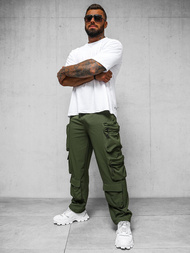 Ανδρικό παντελόνι χακί OZONEE O/PS5528