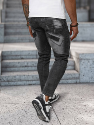 Ανδρικό τζιν παντελόνι mαύρος OZONEE NB/MP0045N