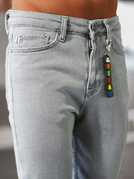 Ανδρικό παντελόνι jogger Γκρί OZONEE DO/6108/3