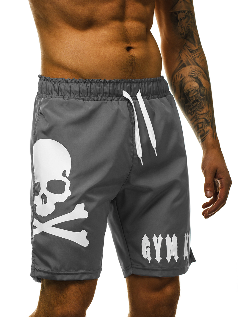 Ανδρικό σόρτς γραφίτη OZONEE O/1011