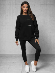 Φούτερ μαύρο OZONEE O/SWE23022Z